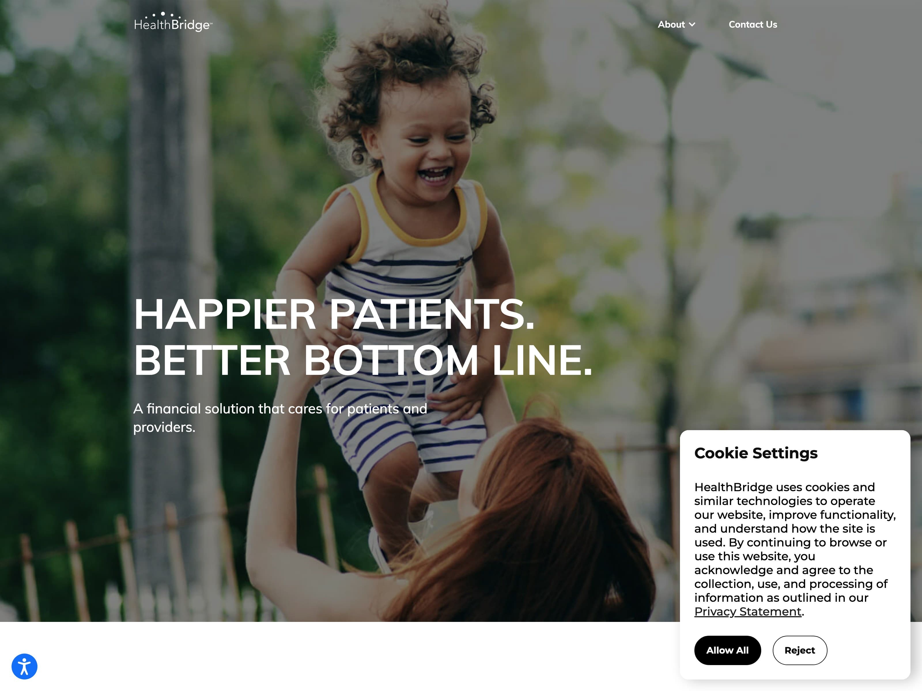 MyHealthBridge — Patient-facing health navigation platform.