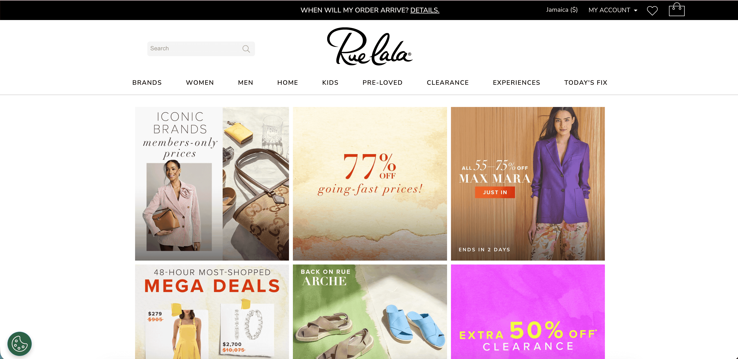 Rue La La — Fashion flash-sale commerce platform.